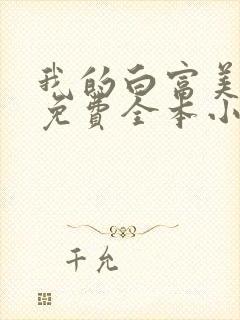 我的白富美老婆免费全本小说