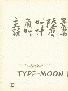 主角叫陆晨的小说叫什么名字