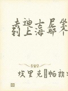 去迪士尼坐高铁到上海哪个站