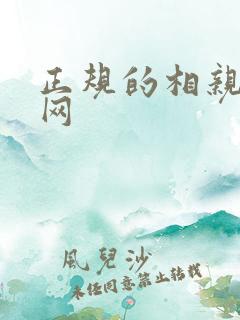 正规的相亲交友网