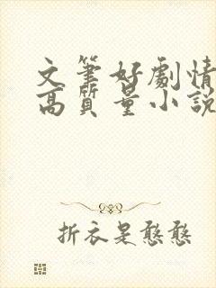 文笔好剧情佳的高质量小说