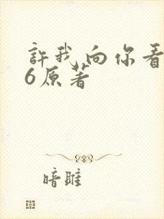 许我向你看番外6原著