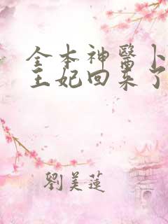 全本神医卜女:王妃回来了