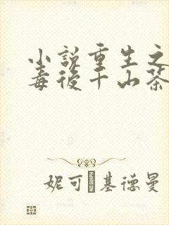 小说重生之将门毒后千山茶客手机版