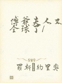 傅爷夫人又惊艳全球了/