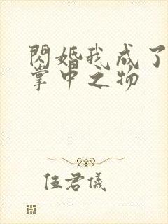 闪婚我成了大佬掌中之物