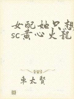 女配她只想被渣sc黄心火龙果