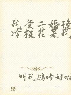 我爸二婚后,高冷校花是我妹