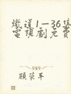 炽道1—36集电视剧免费观看