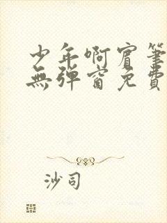 少年啊宾笔趣阁无弹窗免费