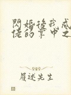 闪婚后我成了大佬的掌中之物6.9