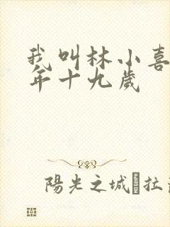 我叫林小喜 今年十九岁