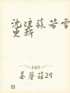 沈浪苏若雪刚刚更新