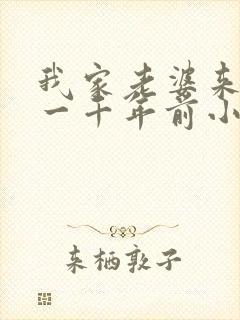 我家老婆来自于一千年前小说