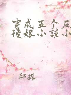 穿成五个反派的后娘小说小说