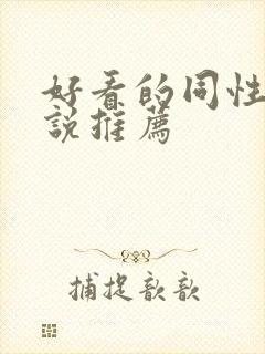 好看的同性文小说推荐