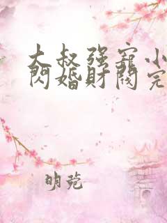 大叔强宠小娇妻闪婚财阀完整