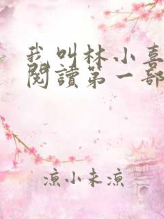 我叫林小喜全文阅读第一部