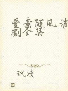 爱意随风消逝短剧全集