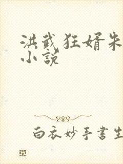 洪武狂婿朱麟的小说