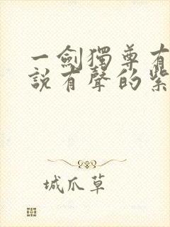 一剑独尊有声小说有声的紫襟免费全集