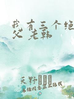 我有三个绝色师父 老韩