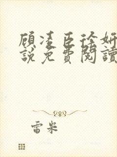 顾凌臣徐妍笙小说免费阅读最新章节