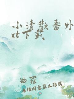 小清欢番外篇txt下载