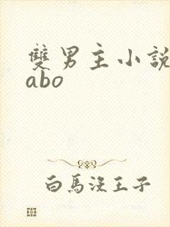 双男主小说推文abo