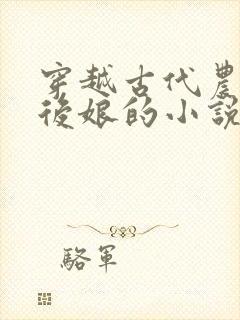 穿越古代农家成后娘的小说