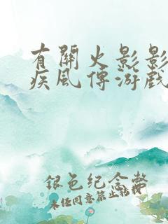 有关火影影忍者疾风传游戏