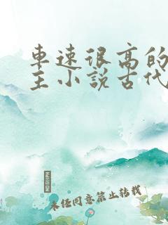 车速很高的双男主小说古代