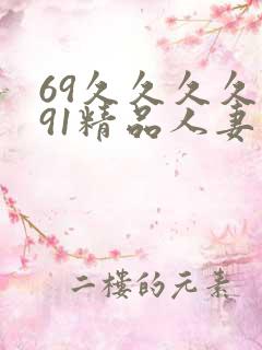 69久久久久久91精品人妻