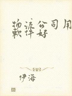 物流公司用什么软件好