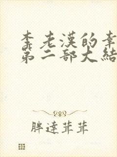 李老汉的幸福2第二部大结局剧情介绍分集