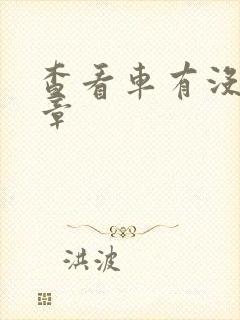 查看车有没有违章