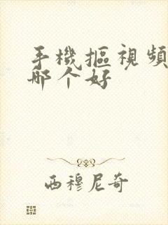 手机抠视频软件哪个好