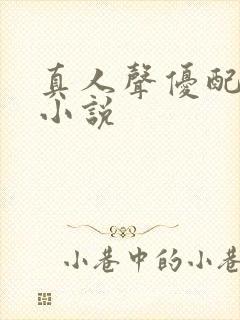 真人声优配音的小说