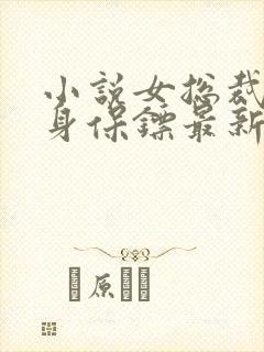 小说女总裁的贴身保镖最新章节列表免费