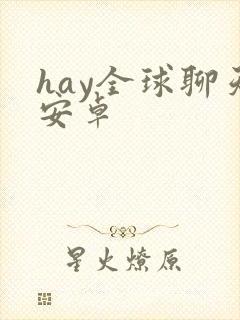 hay全球聊天安卓