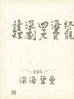 情深四海终成空短剧免费观看