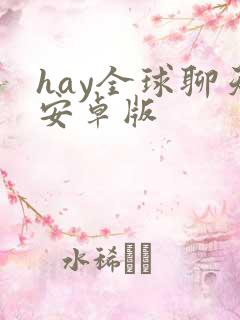 hay全球聊天安卓版