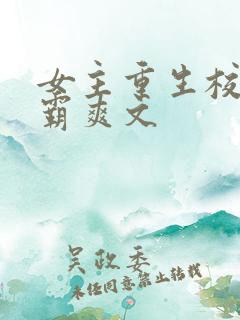 女主重生校园学霸爽文