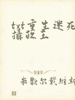 txt重生迷死摄政王