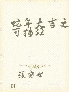 蛇年大吉之婚不可挡32