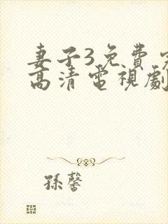 妻子3免费完整高清电视剧在线观看