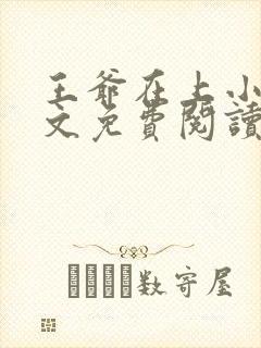 王爷在上小说全文免费阅读