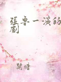 张鲁一演的谍战剧