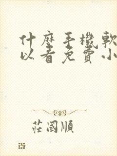 什么手机软件可以看免费小说