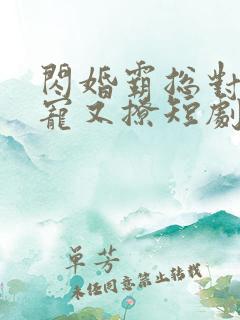 闪婚霸总对我又宠又撩短剧免费观看